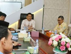 Pj Bupati Kampar Pimpin Rapat Koordinasi Terkait Anggaran Percepatan Penurunan Stunting Kabupaten Kampar Tahun Anggaran 2024