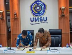 Tingkatkan SDM, Pj Bupati Kampar Tandatangani MoU Dengan UMSU