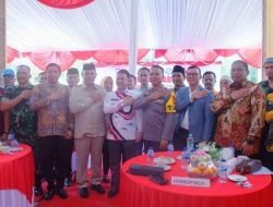 Pj Bupati Kampar Tandatangani Deklarasi Pemilu Damai Berlalu Lintas