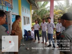 Bolos Saat Jam Sekolah, Belasan Pelajar diamankan Satpol PP Kampar