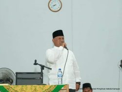 Penjabat Bupati Kampar Hadiri Isra’ Miraj di Desa Rumbio.