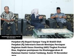 Pj Sekda Kampar Siap Sukseskan Audit Kasus Stunting