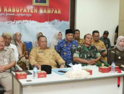 Penjabat (Pj) Bupati Kampar Mengikuti Rapat Koordinasi Pengendalian Inflasi