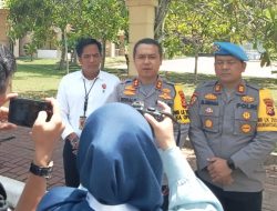 Sebanyak 164 Personil Polres Kampar dan BKO Brimob Polda Riau Amankan Rapat Pleno KPU