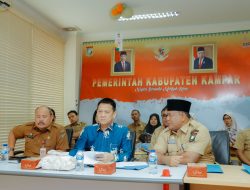 Penjabat Bupati Kampar Ikuti Rakor Inflasi Bersama Irjen Kemendagri