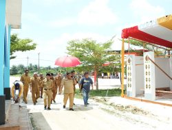 PJ Sekda Kampar Tinjau Lokasi MTQ ke 53 Tingkat Kabupaten Kampar di Perhentian Raja.  Yusri :  “Kita Siap gelar MTQ, Persiapan Sudah Mencapai Lebih 80 Persen.”