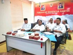 Sekda Kampar Ikuti Rakor Evaluasi Kinerja TPID Kabupaten / Kota