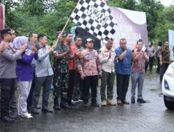Penjabat (Pj) Bupati Kampar Ikuti Pelepasan Distribusi Kotak Suara Pemilu Tahun 2024 Ke PPK