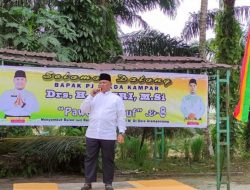 Pj Sekda Kampar Lepas Pawai Ta’aruf di Rumbio Jaya Dalam Rangka Menyambut Bulan Suci Ramadhan