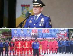 Penjabat Bupati Kampar Pimpin Apel Gabungan Sekaligus Memperingati Hari Ulang Tahun DAMKAR ke 105 tahun 2024