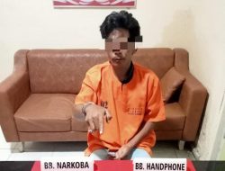 Kantongi Shabu- Shabu, Warga Kumantan Diciduk Satnarkoba