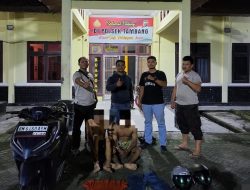 Dua Pelaku Jambret di Desa Tarai Bangun Ditangkap Polsek Tapung Hilir