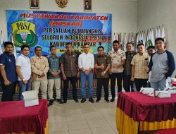 Daprianto Terpilih Secara Aklamasi Pimpin PBSI Kampar Berkat Dukungan 5 PB Yang Terdaftar SI