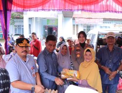 Tekan Inflasi dan Tingkatkan Daya Beli Masyarakat, Disperindagkop Bersama UKM Kampar Gelar Pasar Murah