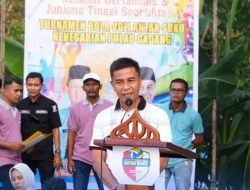 Penjabat Bupati Kampar Buka Turnamen Bola Voli Antar Suku Kenegerian Pulau Gadang