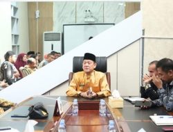 Penjabat Bupati Kampar Pimpin Raker Evaluasi Kinerja PJ. Kades