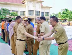 Hambali Apresiasi Atas Kedisiplinan Pegawai dan Para THL di Lingkungam Pemkab Kampar