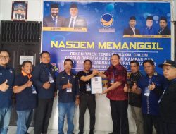 Bakal Calon Bupati Kampar Dari Partai NasDem dan PKB, H Nur Zafri Ambil dan Serahkan Langsung Formulir Pendaftaran