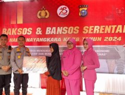 Baksos Dan Bansos Serentak Polres Kampar Tinjau Bedah Rumah Warga Pulau Rambai