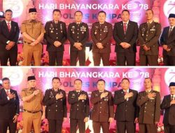 Pihak Pemkab Kampar Hadiri Acara Syukuran Hari Bhayangkara ke-78 Tahun 2024