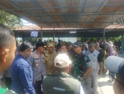 Danrem 031/WB Bersama Ketua KPU dan Bawaslu Riau Tinjau Pemilihan Suara Ulang PSU di 31 TPS di Rohul