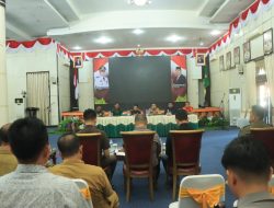 Kapolres Kampar Hadiri Pembahasan Penetapan Status Kebakaran Hutan dan Lahan