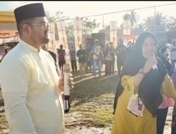 Kampanye di Salo, Repol-Ardo Janji Selesaikan Pembangunan Jalan Sungai Hijau Hingga Tembus ke Dusun Rantau Panjang