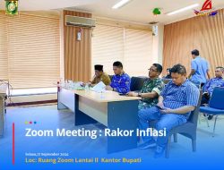 Pj.Bupati Kampar, Ikuti Rakor Pengendalian Inflasi Bersama Kemendagri RI