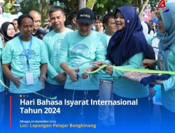 Penjabat Bupati Kampar, Hadiri Acara Hari Bahasa Isyarat Internasional Tahun 2024