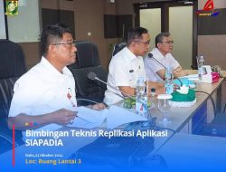 Wakili Pj Bupati Kampar, Asisten III Ir. Azwan Buka Bimbingan Teknis Lanjutan Replikasi Aplikasi SIAPADIA