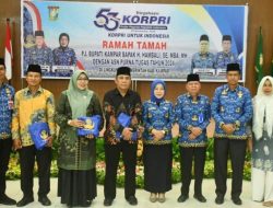 Penjabat Bupati Kampar Hadiri Acara Temu Ramah dengan Pensiunan PNS Kabupaten Kampar tahun 2024.