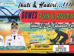Bupati dan Wakil Bupati Kampar Ajak Masyarakat Meriahkan Gowes Fun & Adventure 2025