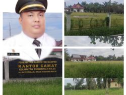 Kantor Camat Seperti Ladang Rumput! Warga Perhentian Raja Kecewa Kinerja Camat Baru
