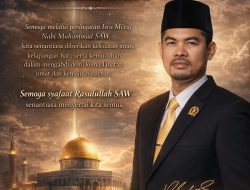 Momentum Isra Mi’raj, Iib Nursaleh Perkuat Komitmen Golkar Kawal Pembangunan Kampar