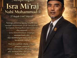 Ketua DPRD Kampar Ajak Masyarakat Jadikan Isra Mi’raj 1447 H Momentum Perbaikan Iman dan Akhlak