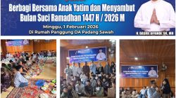 “H. Dasril Affandi Gelar Syukuran dan Santunan 230 Anak Yatim Sambut Ramadhan 1447 H”