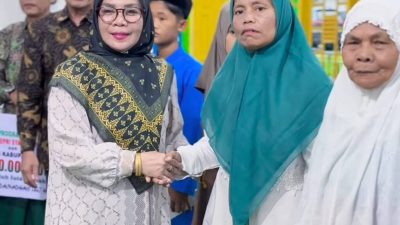 Wabup Kampar Misharti Pimpin Safari Ramadhan di XIII Koto Kampar, Salurkan Bantuan Masjid dan Santuni Anak Yatim