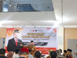 Sosialisasi Empat Pilar MPR RI di Riau, Syahrul Aidi Maazat Ajak Insan Pers Bersama Perhatikan Nasib Kaum Miskin