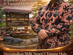 Plt. Gubernur Riau dan Bupati Kampar Perkuat Pendidikan, Nanang Sunarto Wujudkan SMK 1 Unggul di Tapung Hulu