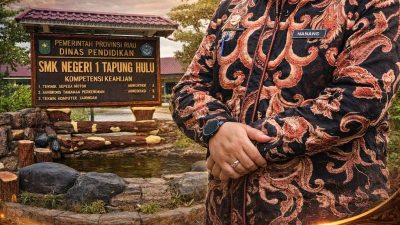 Plt. Gubernur Riau dan Bupati Kampar Perkuat Pendidikan, Nanang Sunarto Wujudkan SMK 1 Unggul di Tapung Hulu