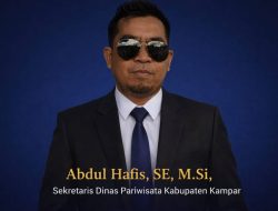 Pemkab Kampar Perkuat Tata Kelola Pariwisata, Sekretaris Dinas Abdul Hafis Tekankan Efektivitas Program