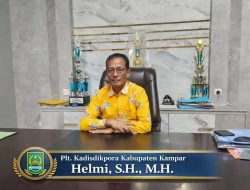 Helmi, Plt. Kadisdikpora Kampar: Pacu Sampan Jadi Wadah Budaya dan Pemberdayaan Masyarakat
