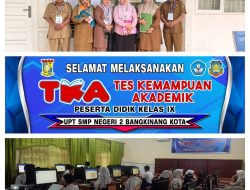 TKA SMPN 2 Bangkinang Kota Digelar Tiga Gelombang, Komitmen Ukur Mutu Akademik Siswa Secara Objektif