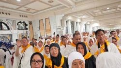 Tiba di Tanah Suci, Jamaah Haji Kampar Kloter 05 Langsung Tunaikan Tawaf dan Sa’i dengan Penuh Khusyuk