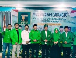 Usai Muscab IX, PPP Kampar Dipacu Perkuat Mesin Partai Hingga Basis Akar Rumput