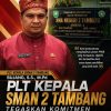 Plt Kepala SMAN 2 Tambang, Bujang, S.S., M.Pd Tegaskan Komitmen PPDB 2026-2027 Berjalan Transparan dan Berkualitas