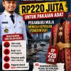 Rp220 Juta untuk Pakaian Adat, Publik Pekanbaru Mulai Soroti Prioritas Anggaran