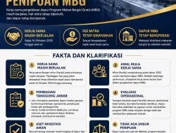 Jery Vamarta Klarifikasi Isu MBG, Tegaskan Kerja Sama Masih Berjalan dan Hak Mitra Tetap Dibayarkan
