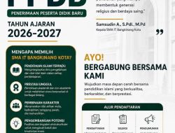 SMA IT Bangkinang Kota Perkuat Pendidikan Islami dan Prestasi pada PPDB Tahun Ajaran 2026-2027