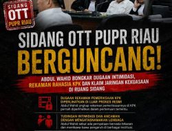 Abdul Wahid Bongkar Dugaan Tekanan dan Rekaman Pemeriksaan KPK, Publik Menanti Fakta yang Sesungguhnya